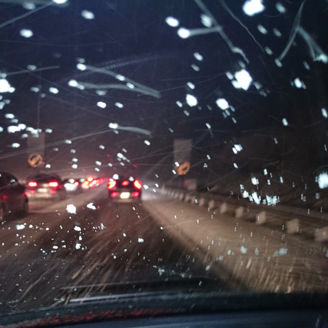 Snow drive.