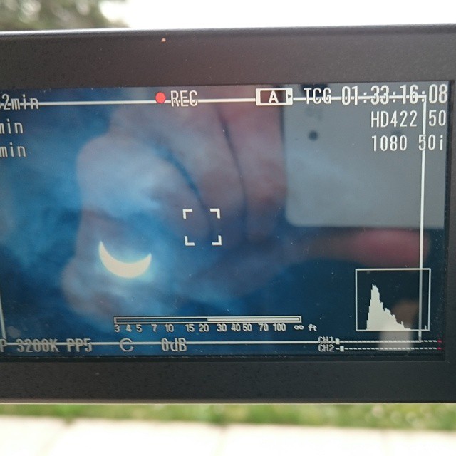 The eclipse, uploading to vimeo.