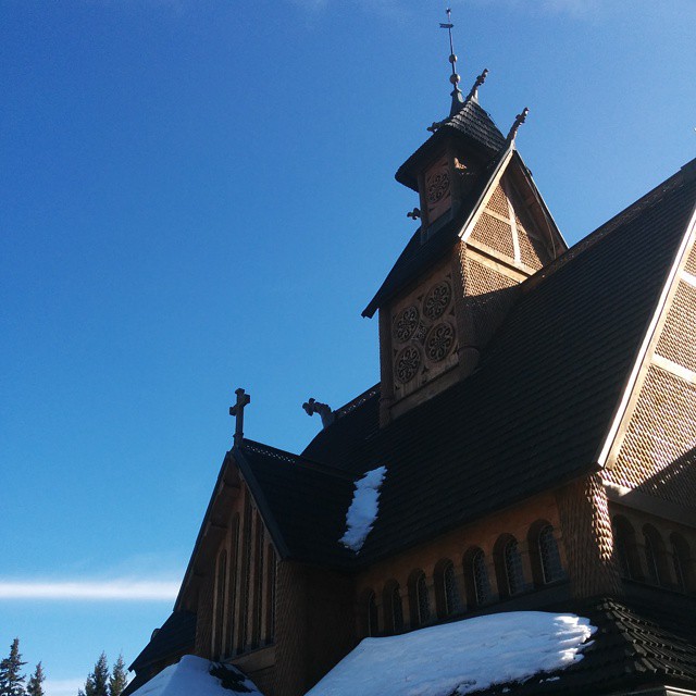 Wooden church.