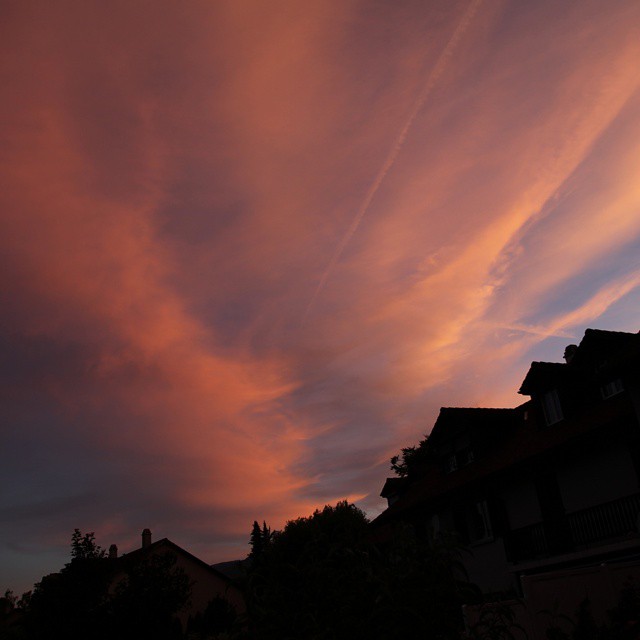 Very nice sky this evening.