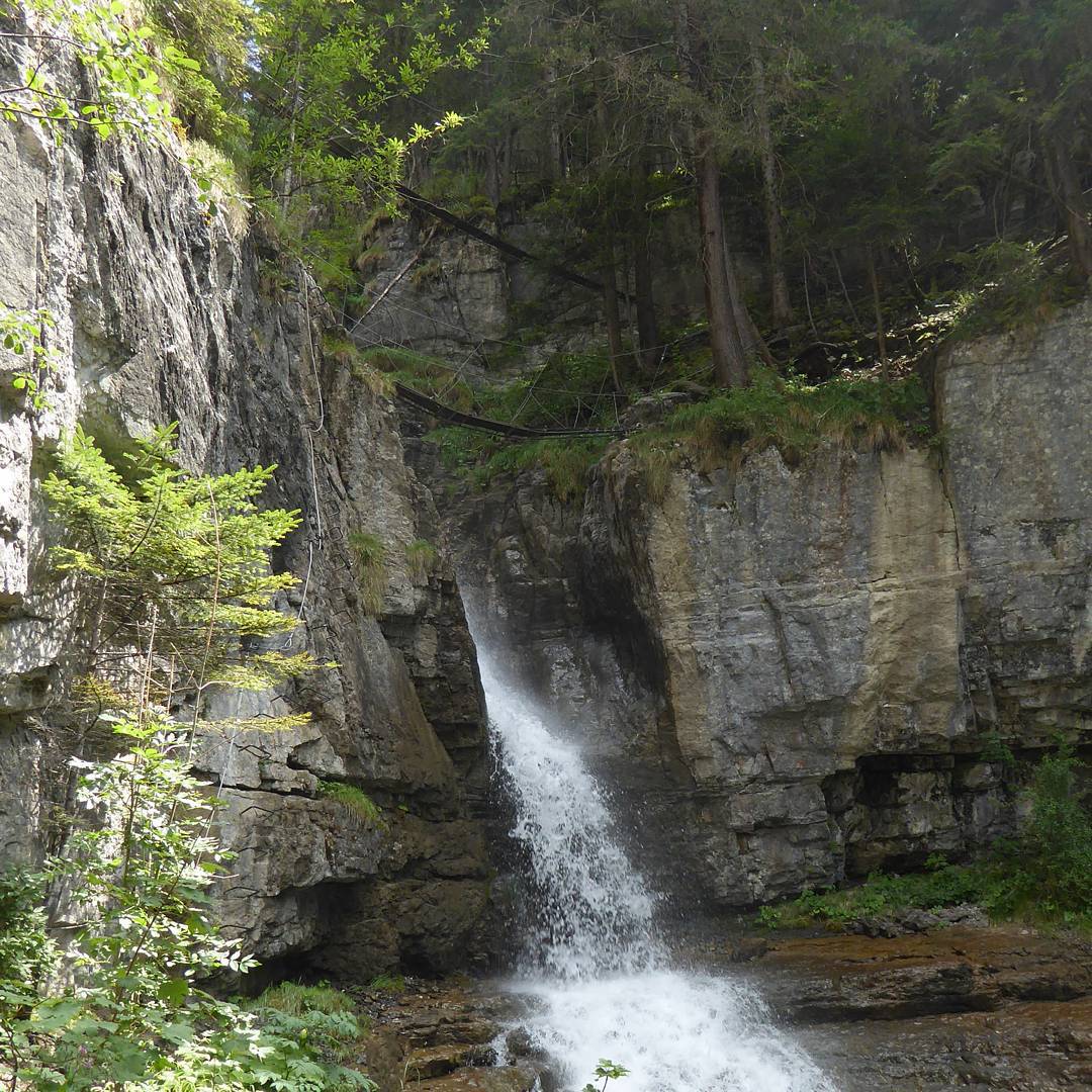 That familiar waterfall during a drought.