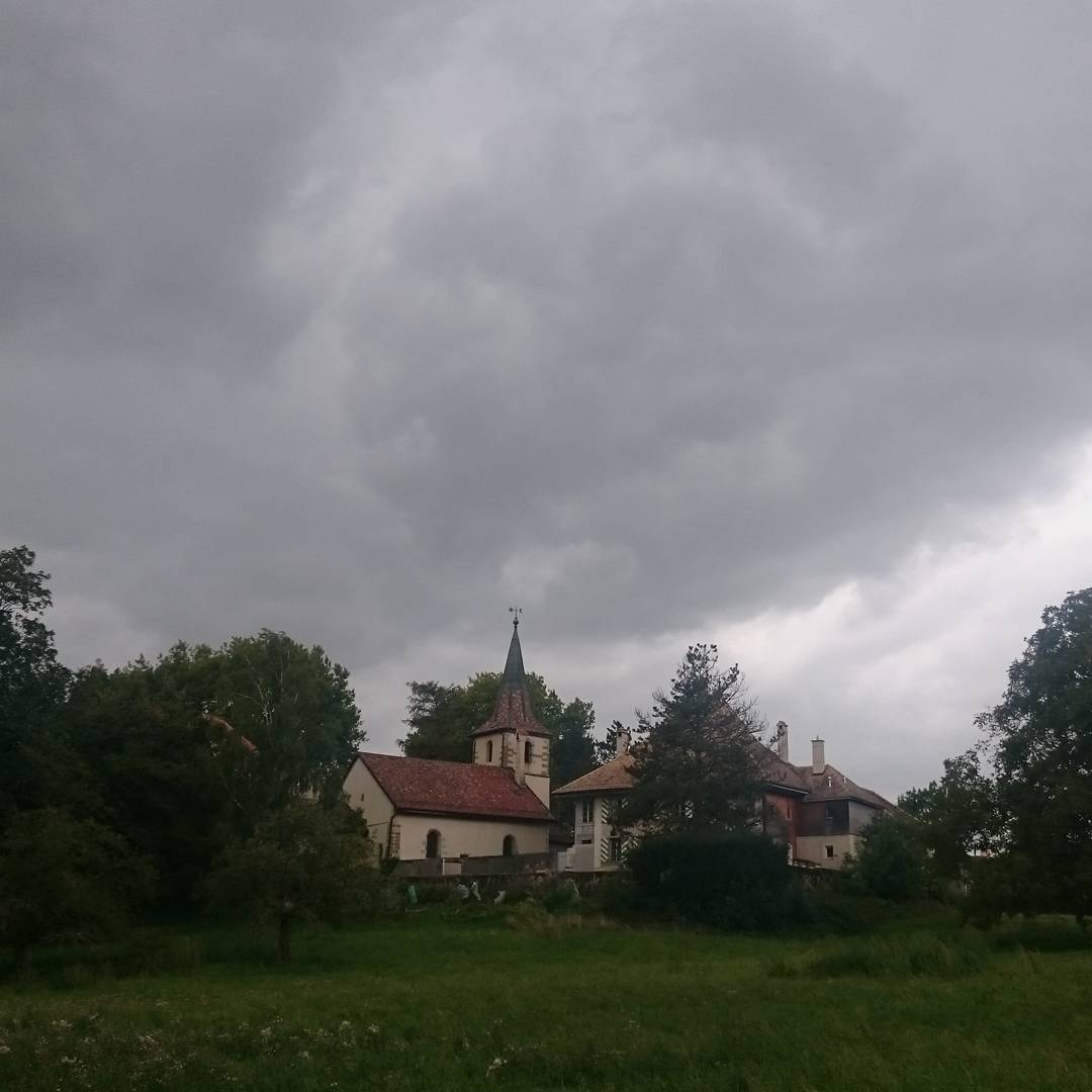 Before the storm.