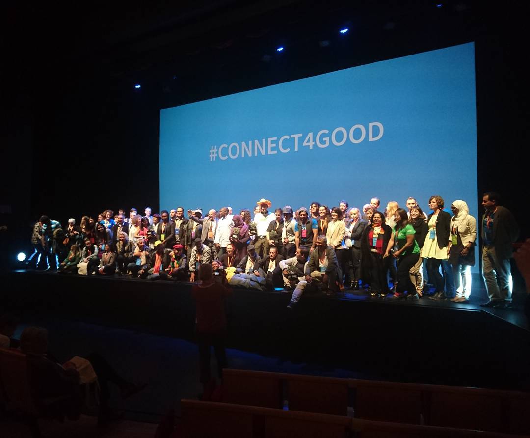 The @SIGEF2015 #Connect4Good participants. Thanks to @horyou for bringing them together.