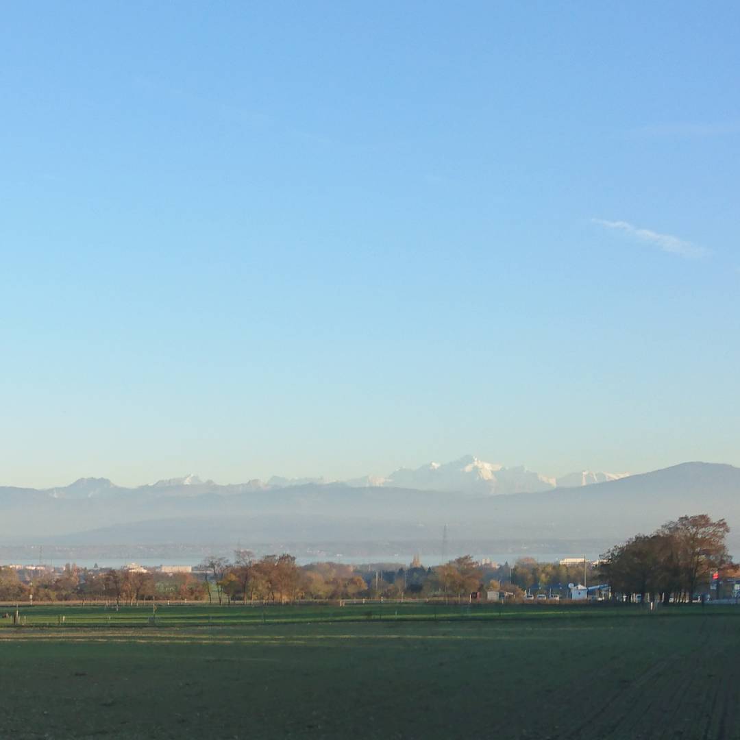 The Mt Blanc, seems the weather forgot to be bad.