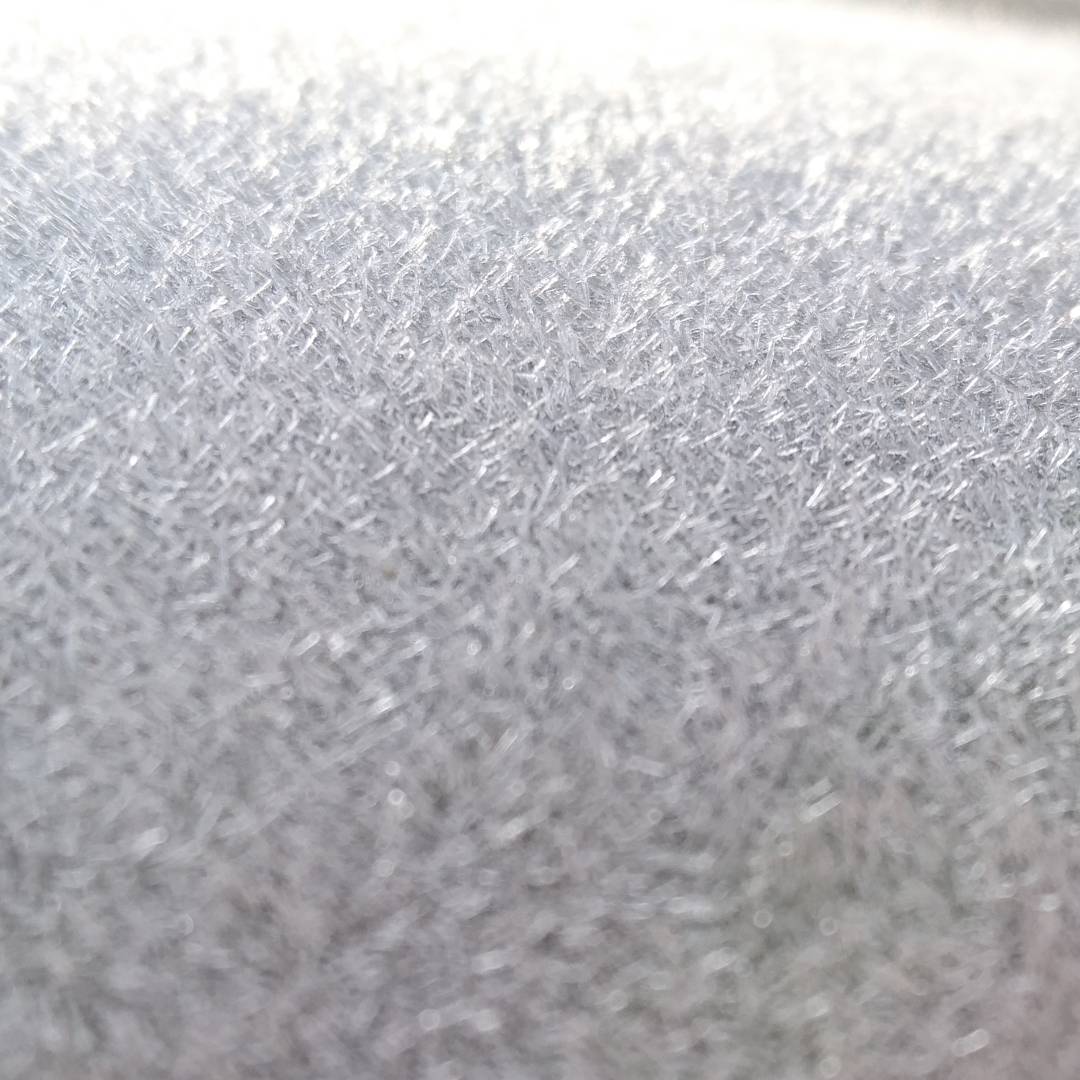 Frost on a boat.