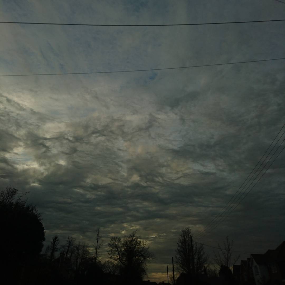 An English sky