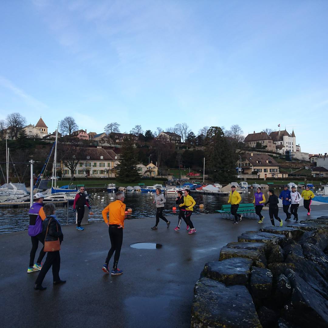New year's run.