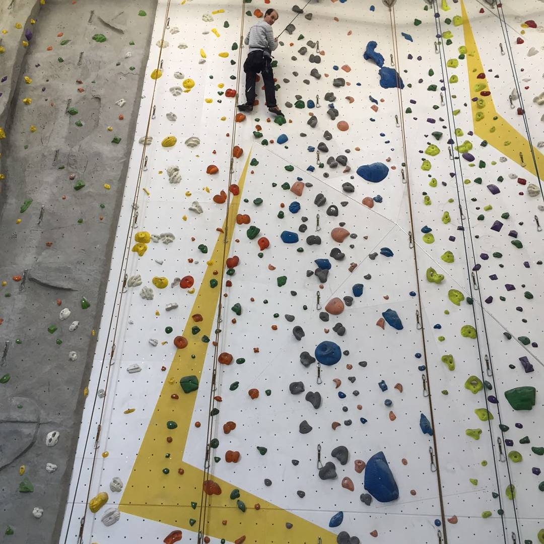 I feel like I'm climbing up the wall ;-)