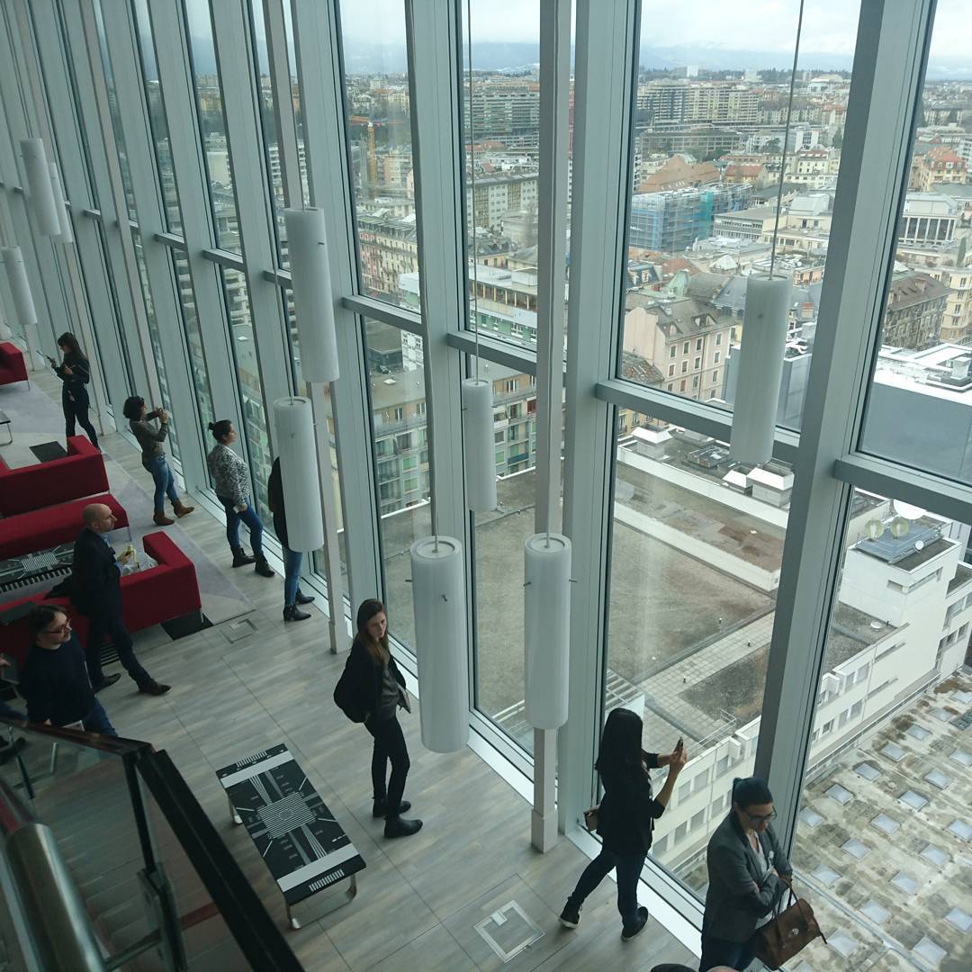 View from the 16th floor of the