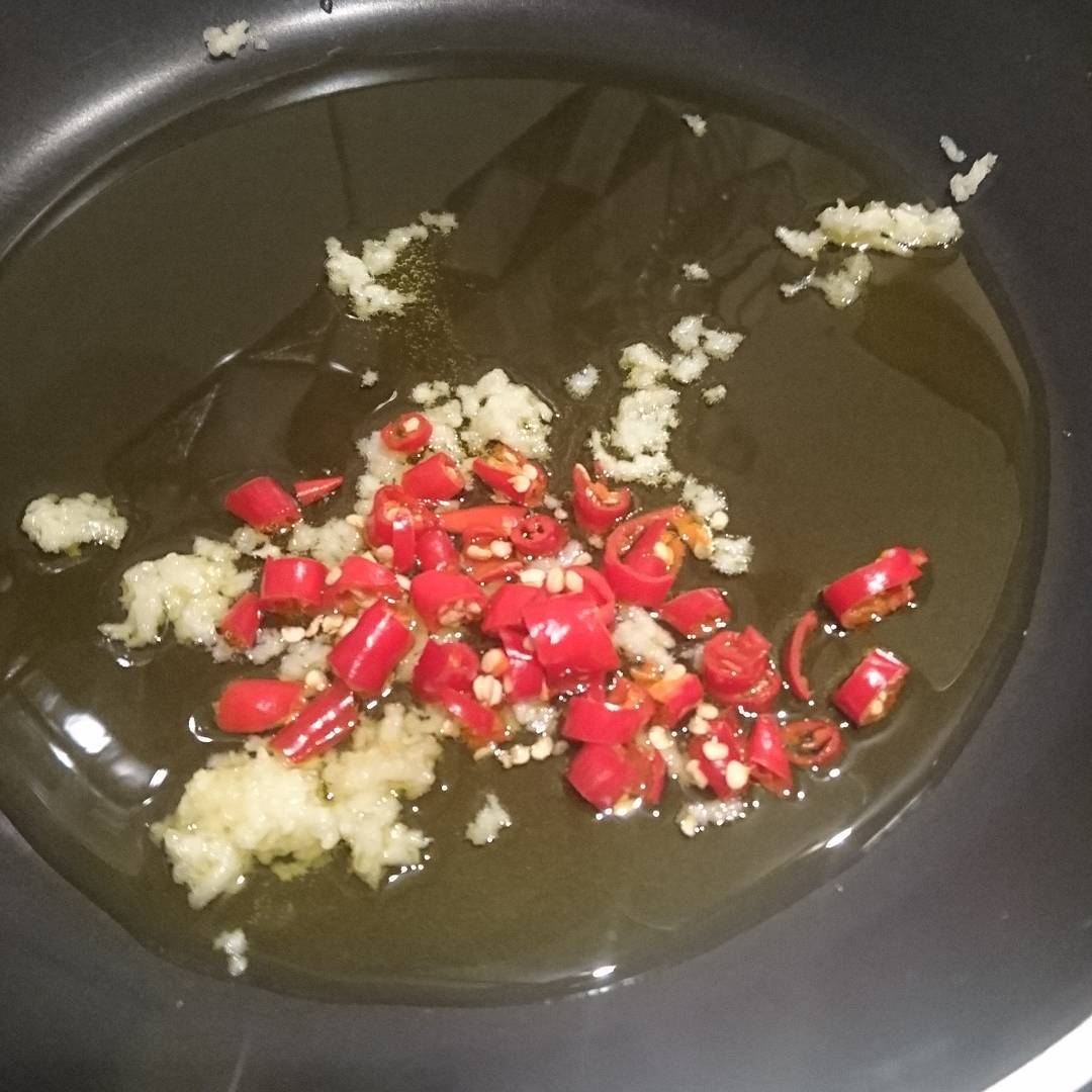 Agglio, olio pepperoncino :-)
