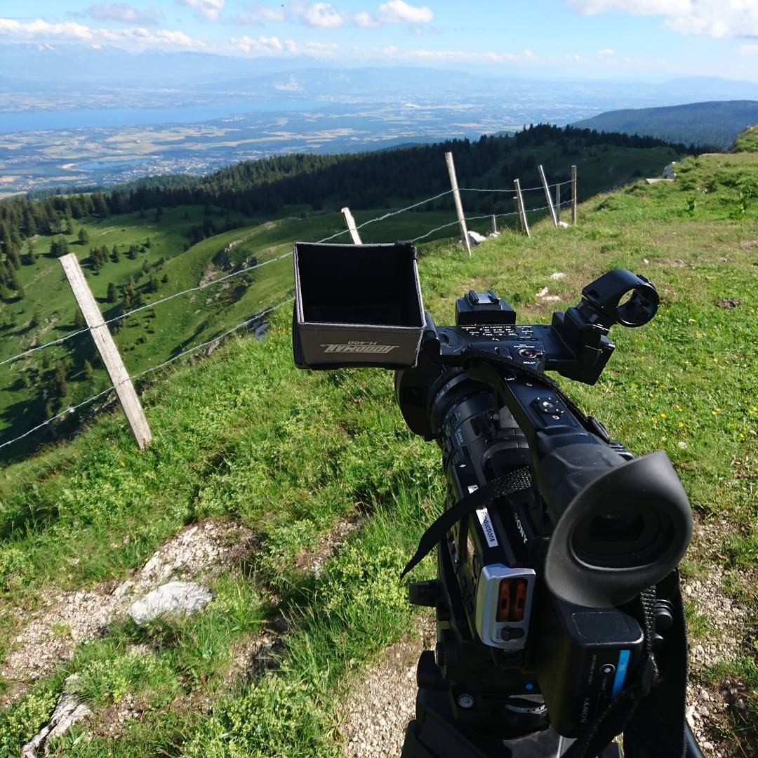 I finally brought the heavy tripod with me.