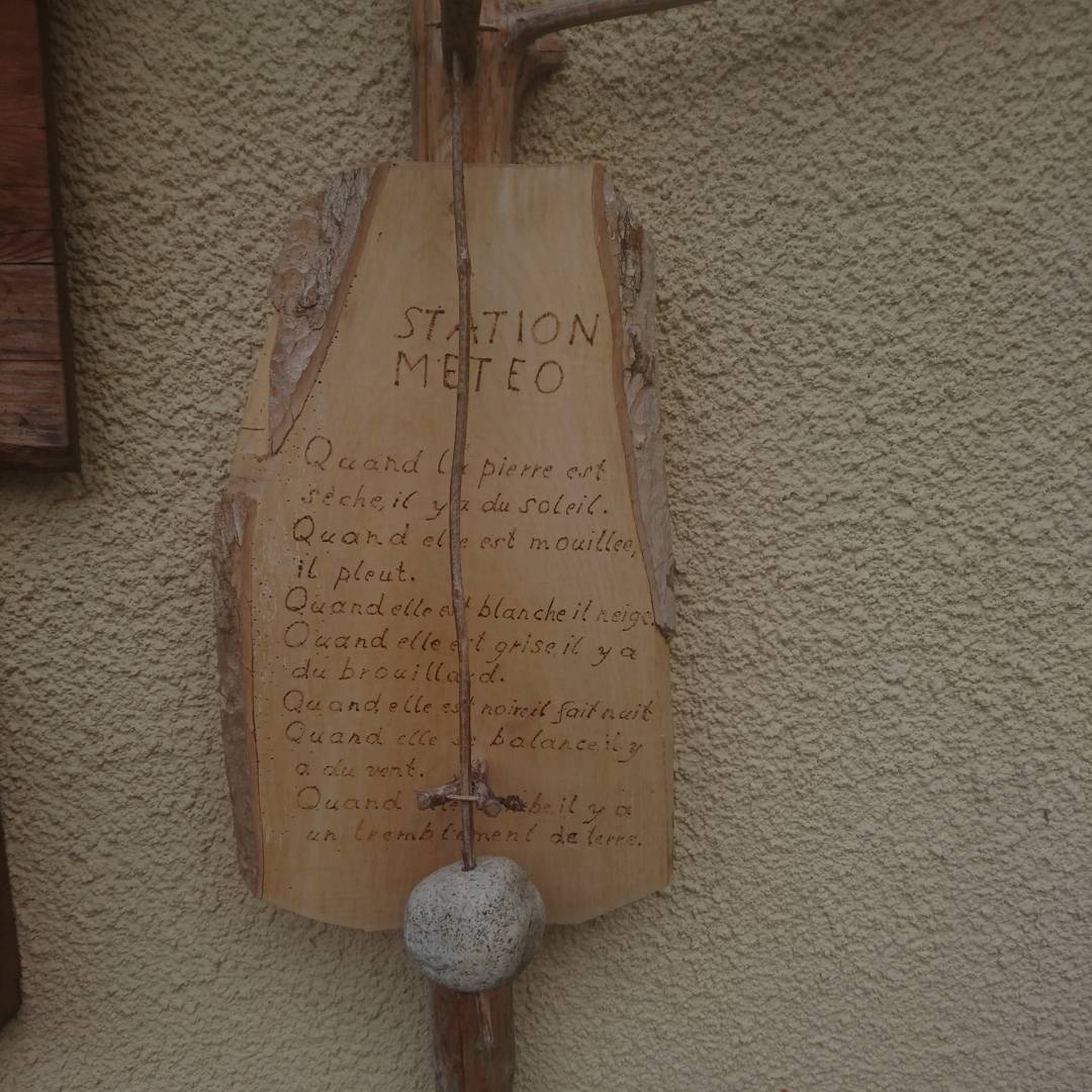 The local weather station