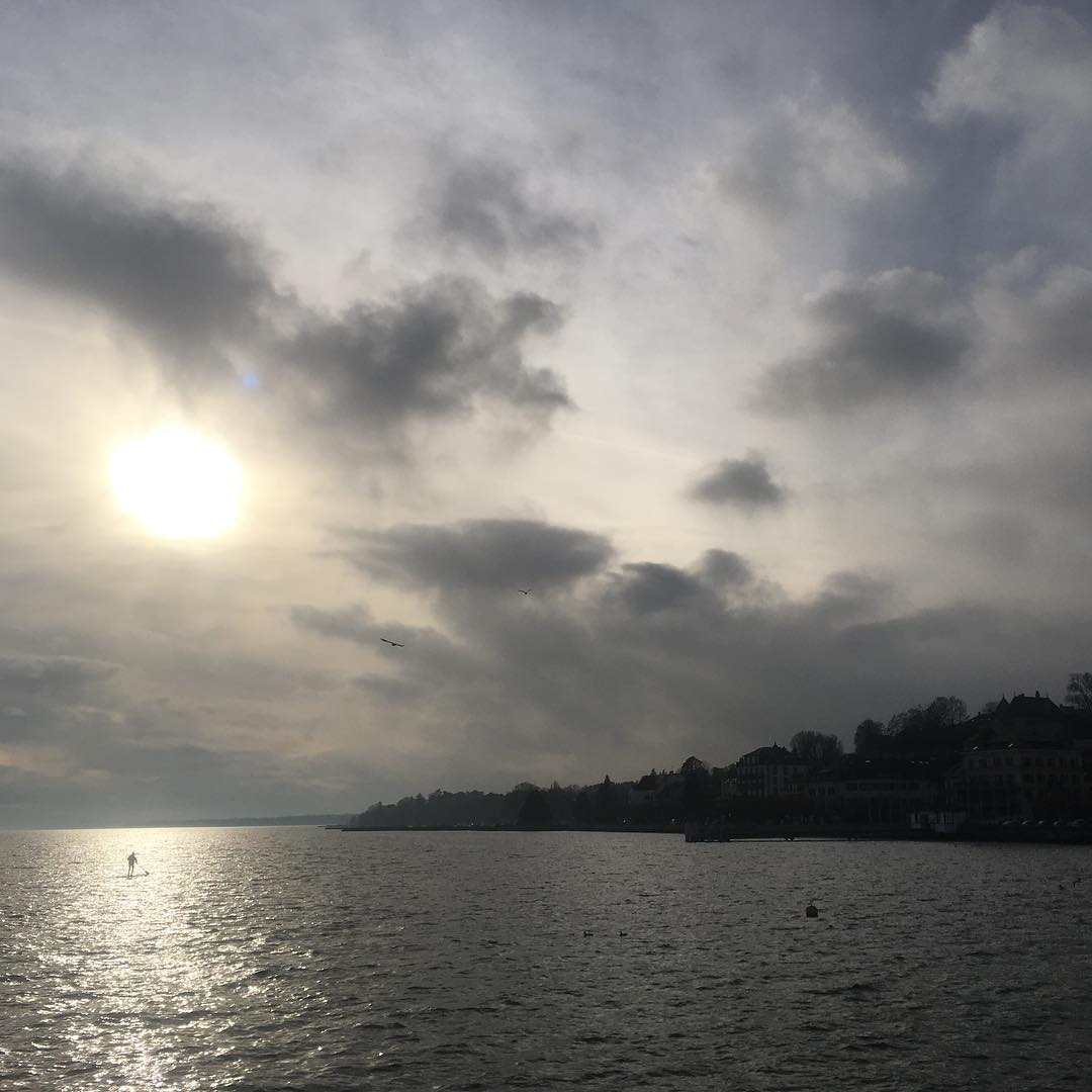 Not a day to fall into the water.