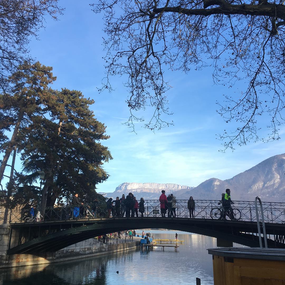 They take the canal. I picture what they're missing.