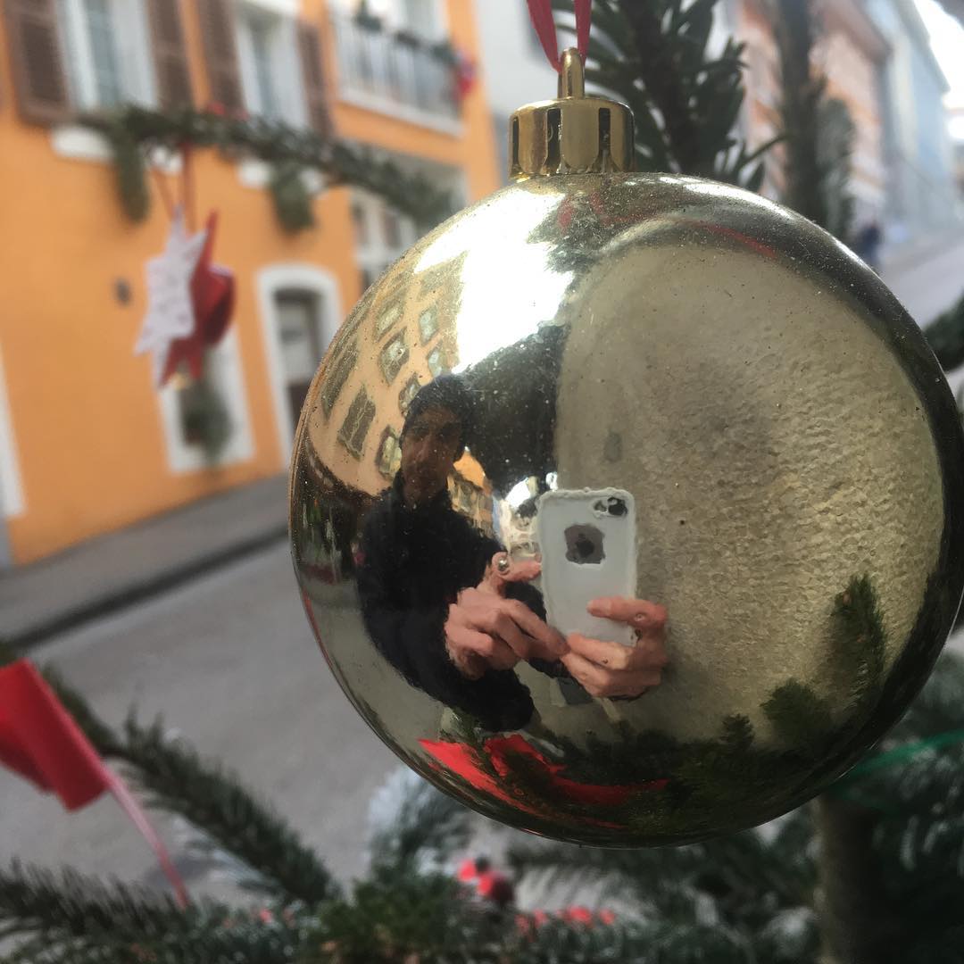 A Christmas selfish