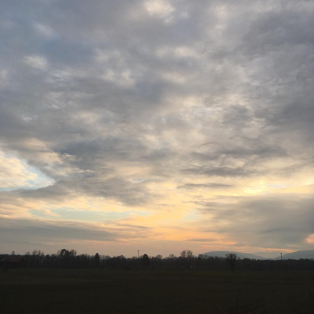 Sunset walk.