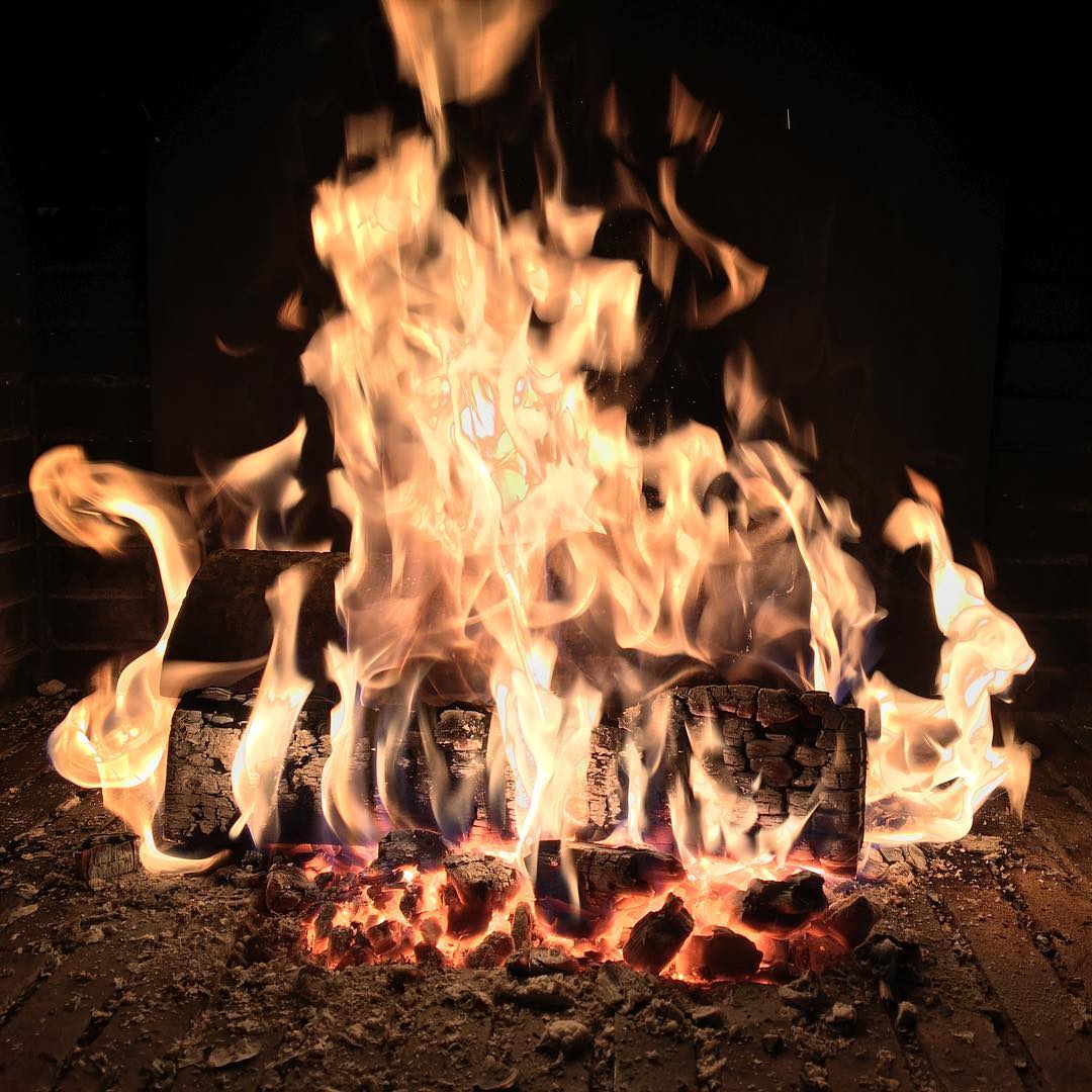 I am the fire starter. :-) it is currently too hot to play with.