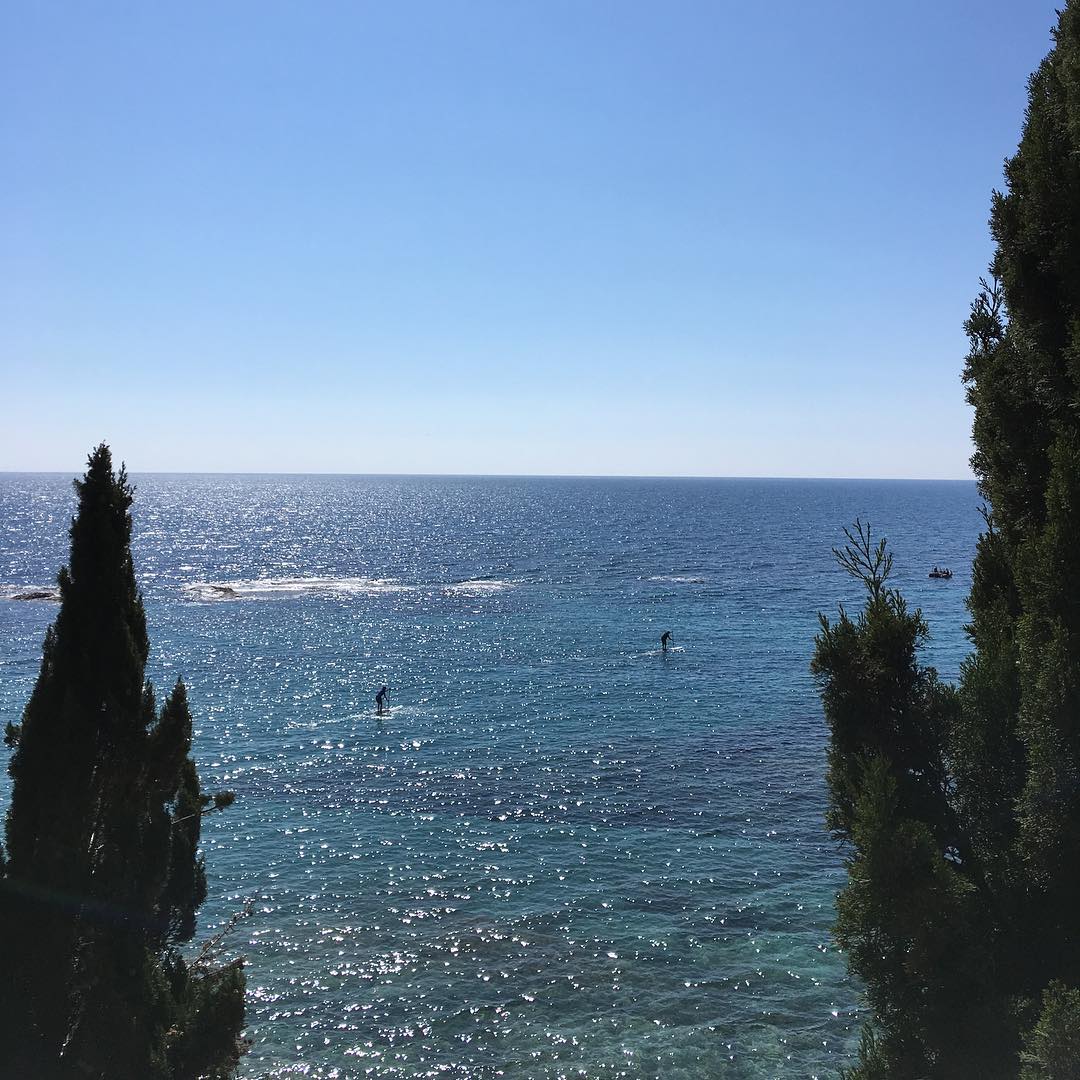 Paddle on the Mediterranean Sea.