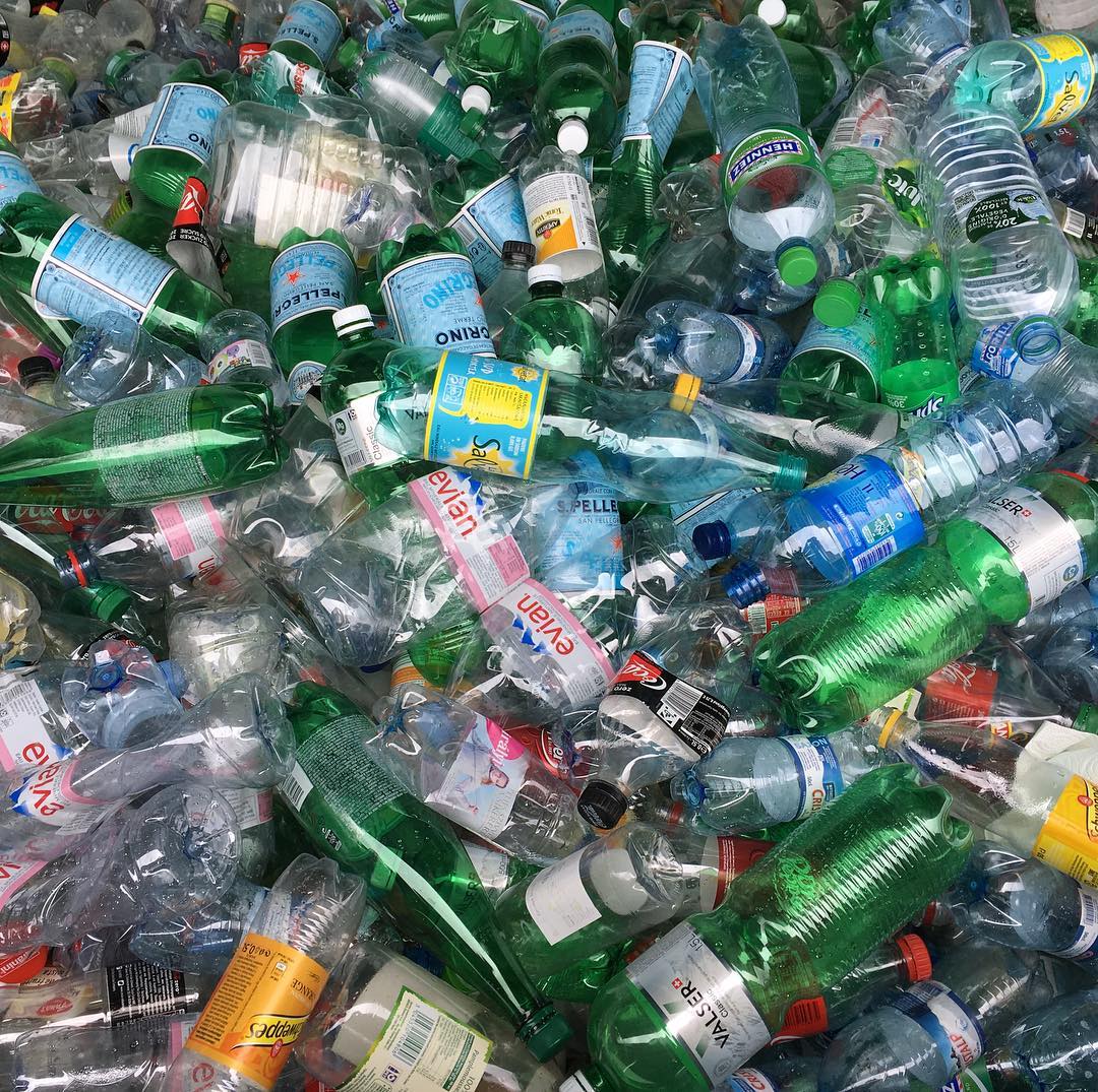 The Swiss love of mineral water and recycling. ;-)