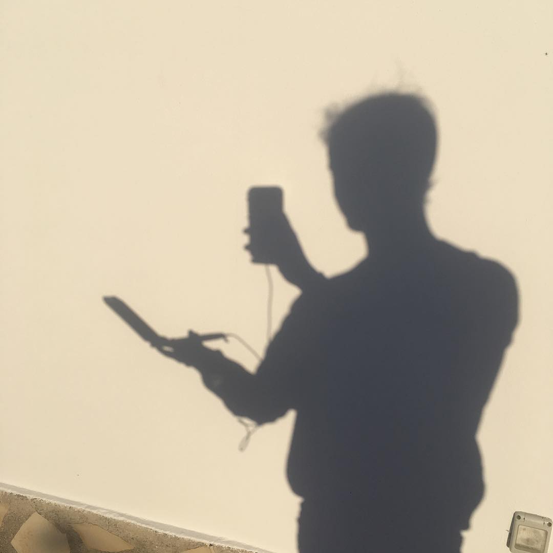 Modern shadow puppet ;-)