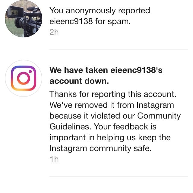 Spammers be warned. You will instantly be taken down.