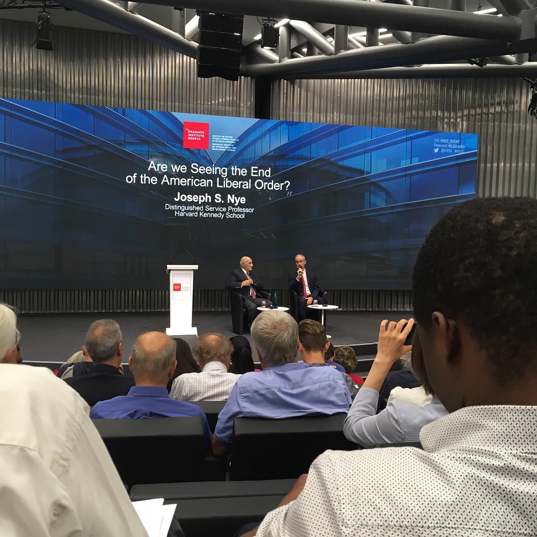 The Q&A after an interesting talk.