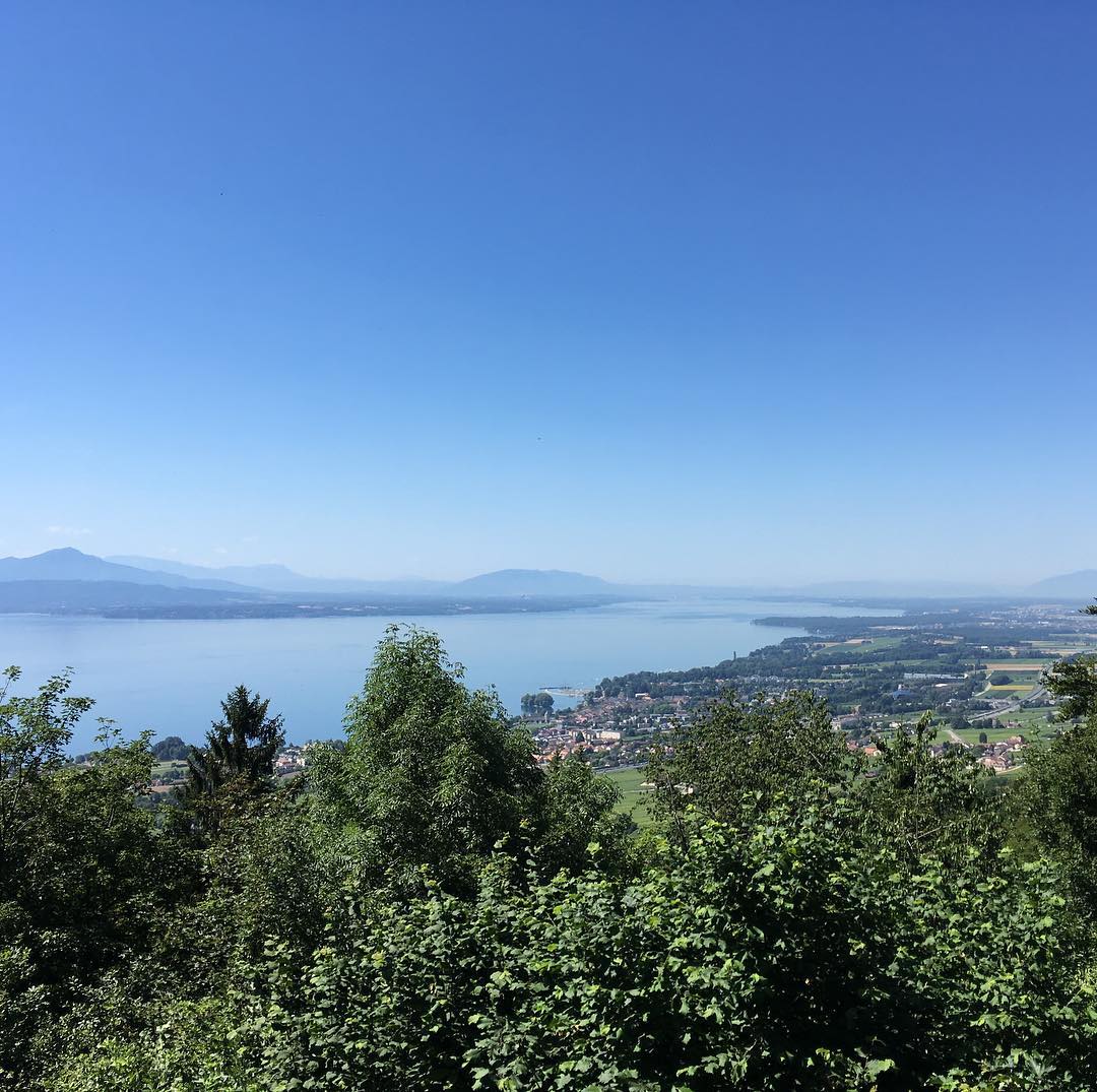 Looking towards Geneva.