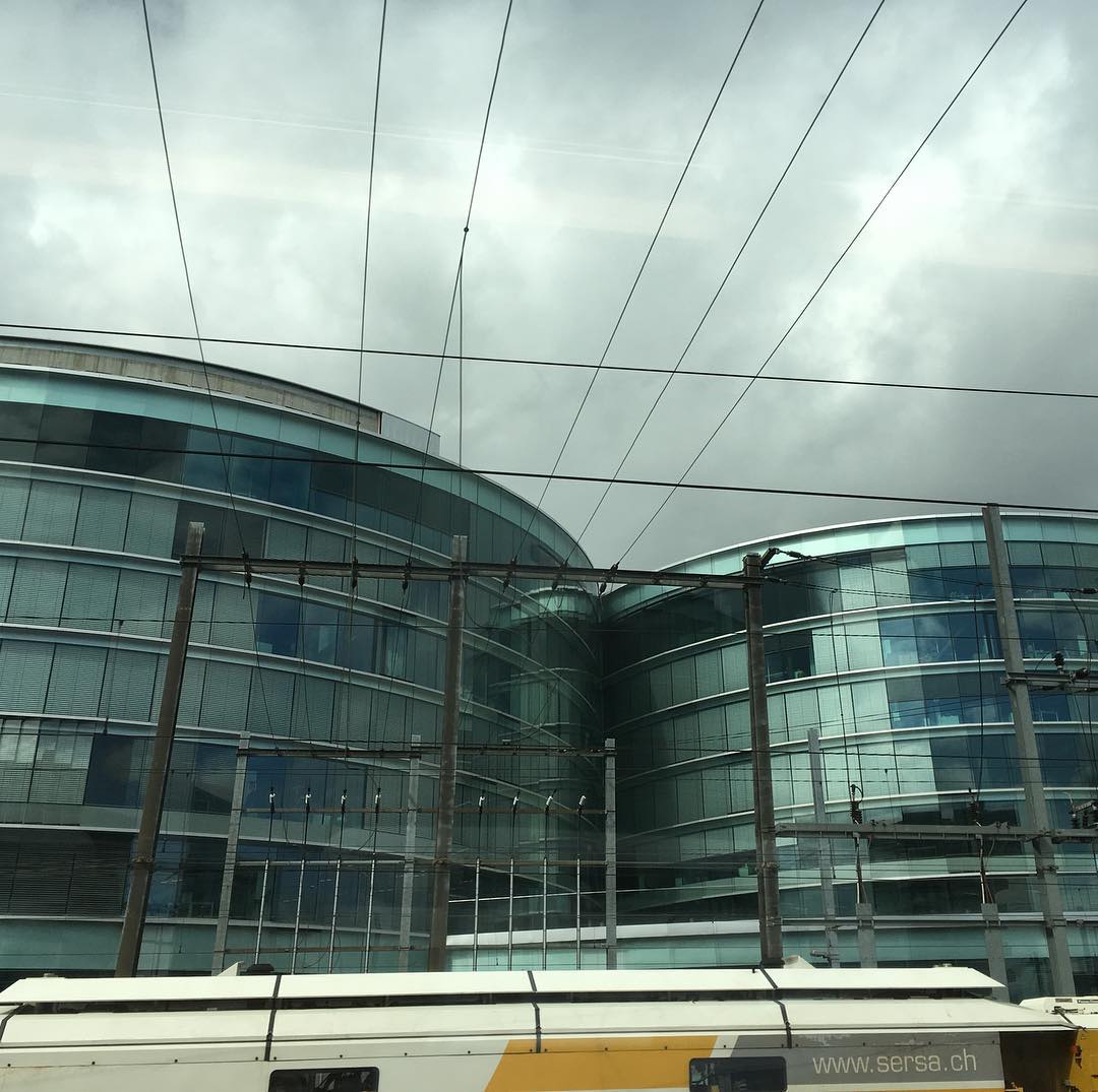 Just passing by (on a train)