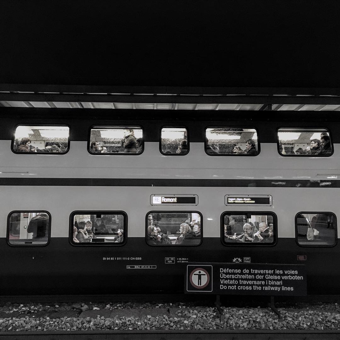 Life in the other side of the tracks.