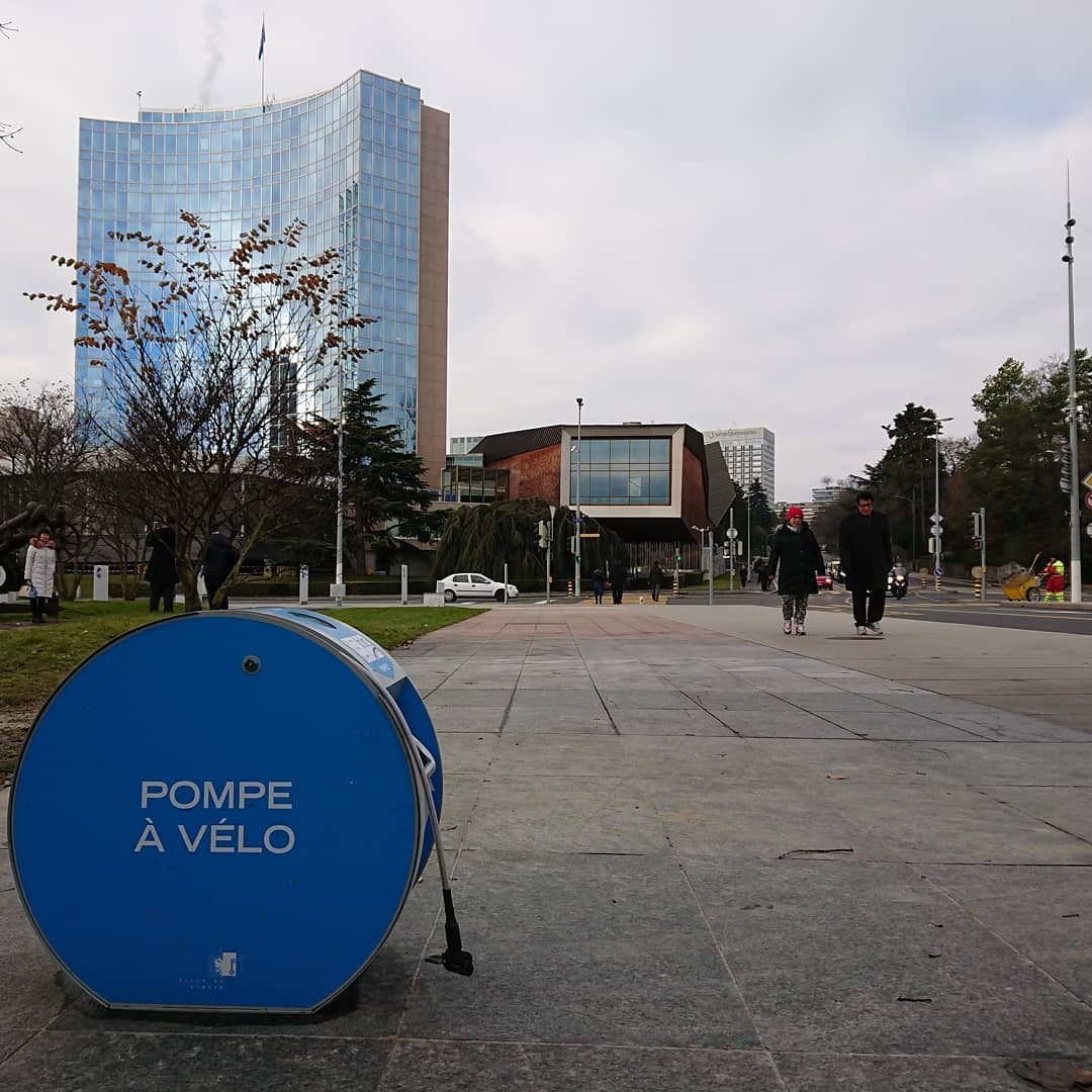 Is this a comment on wipo or a comment on the lack of bikes due to it being winter?