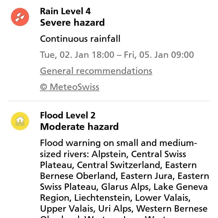 The monsoon continues.