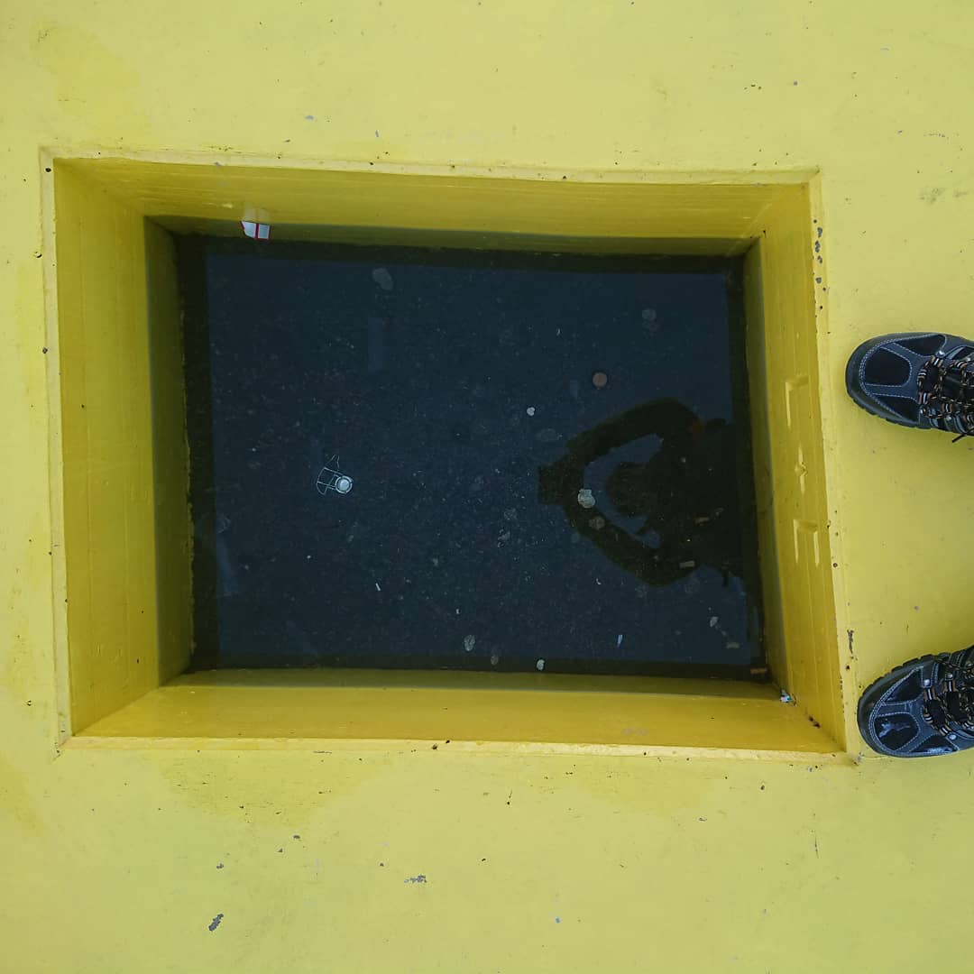 This paddling pool amuses me. They still haven't fixed it.