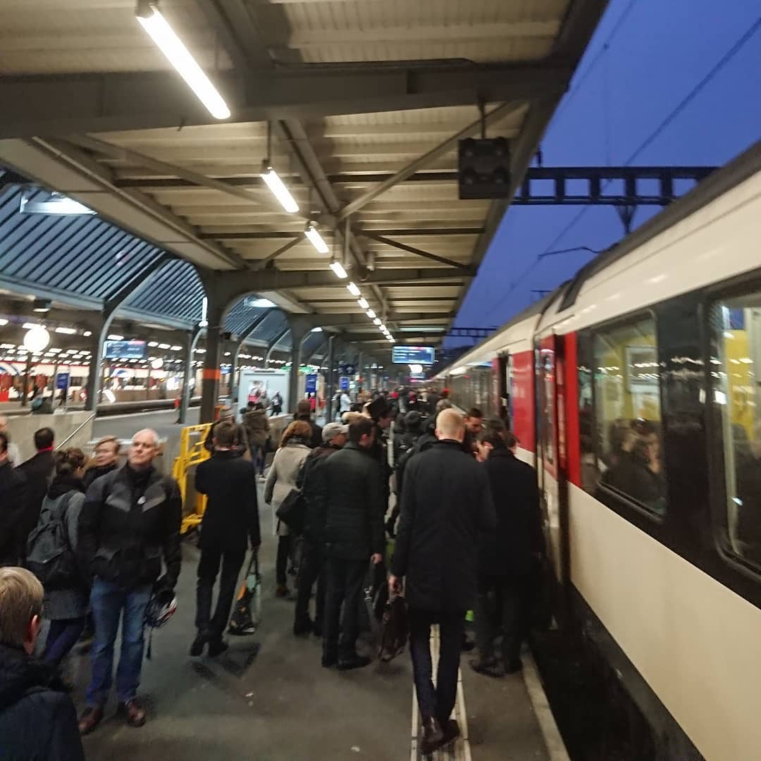 Going home at the same time as normal people :-(