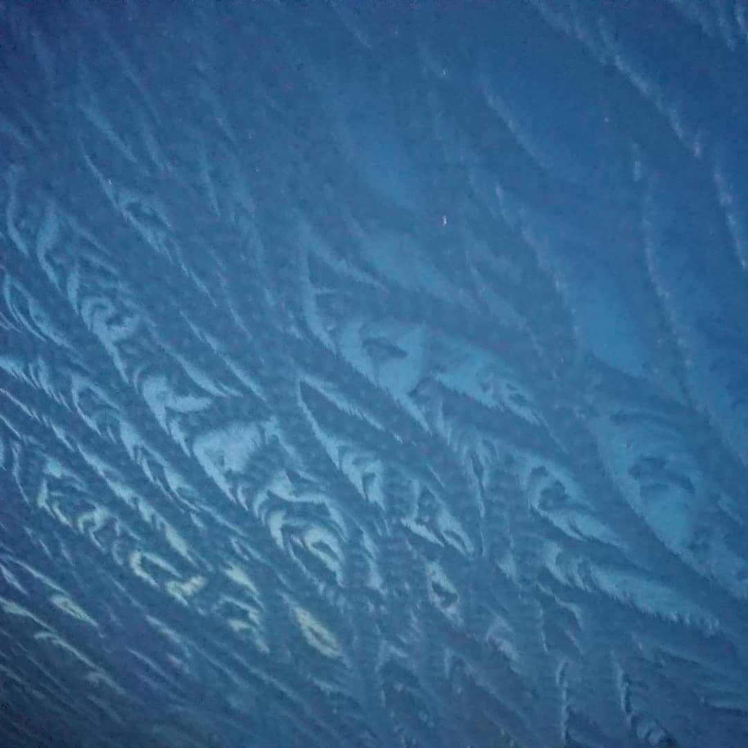 Frosty morning.