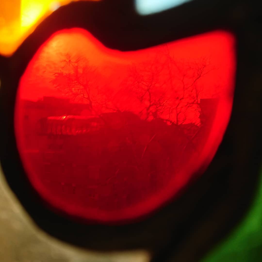 Dystopian vision.