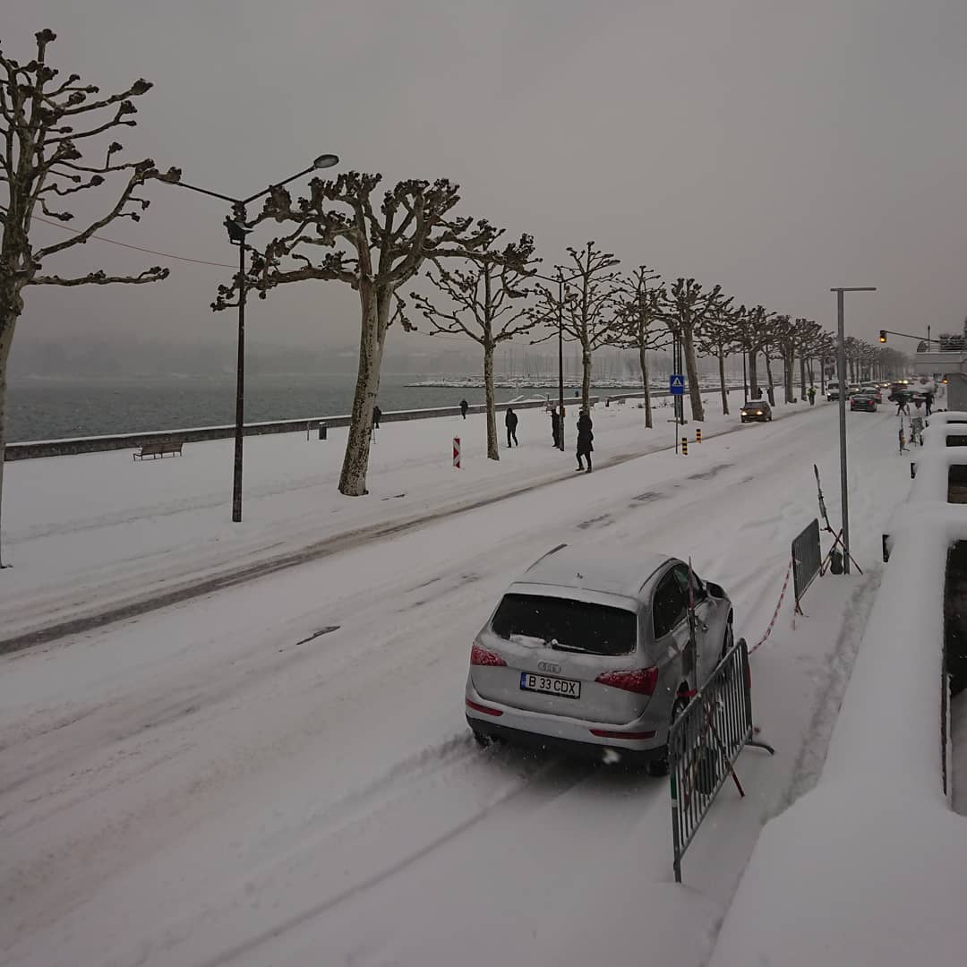 Geneva under the snow.