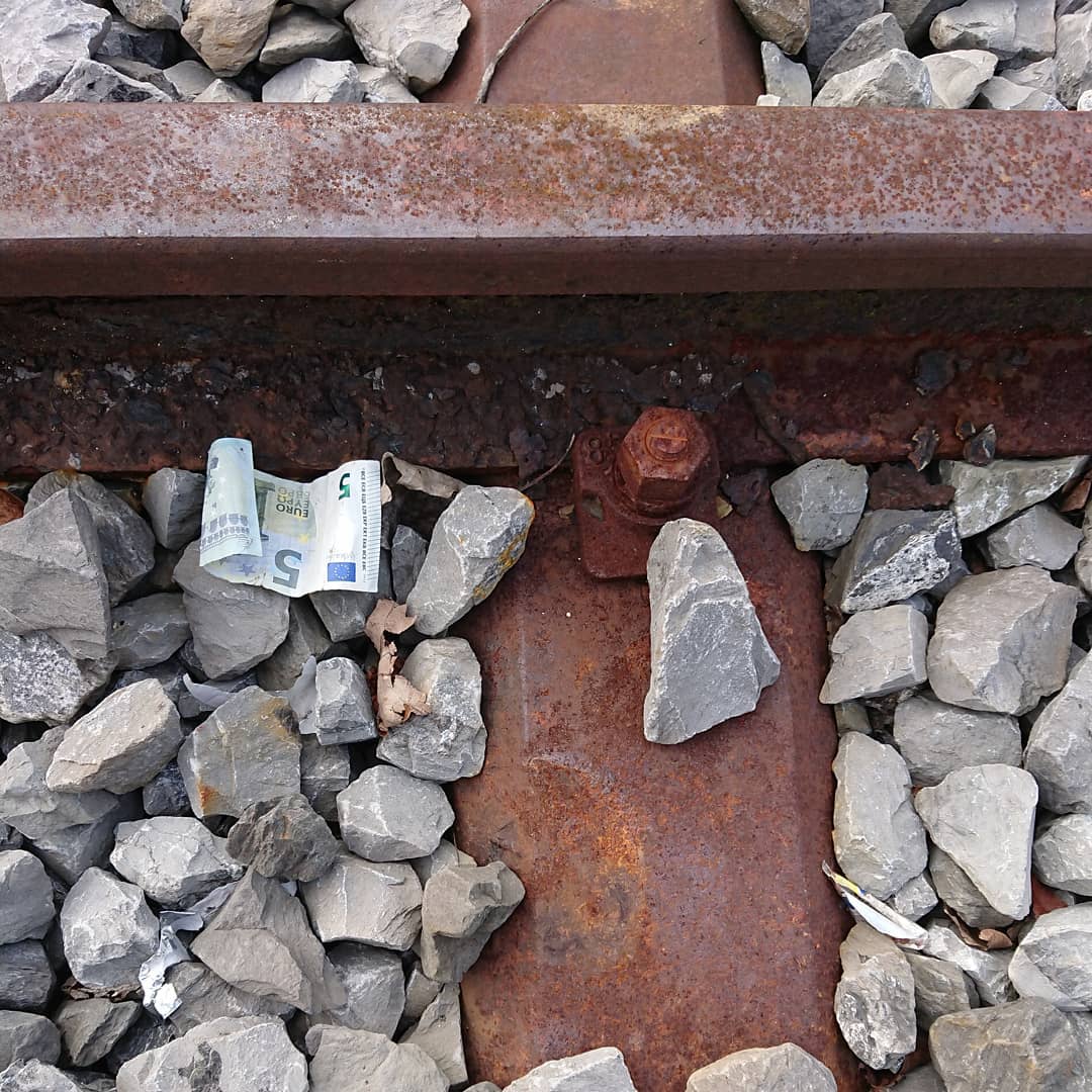 Found five euros :-)
