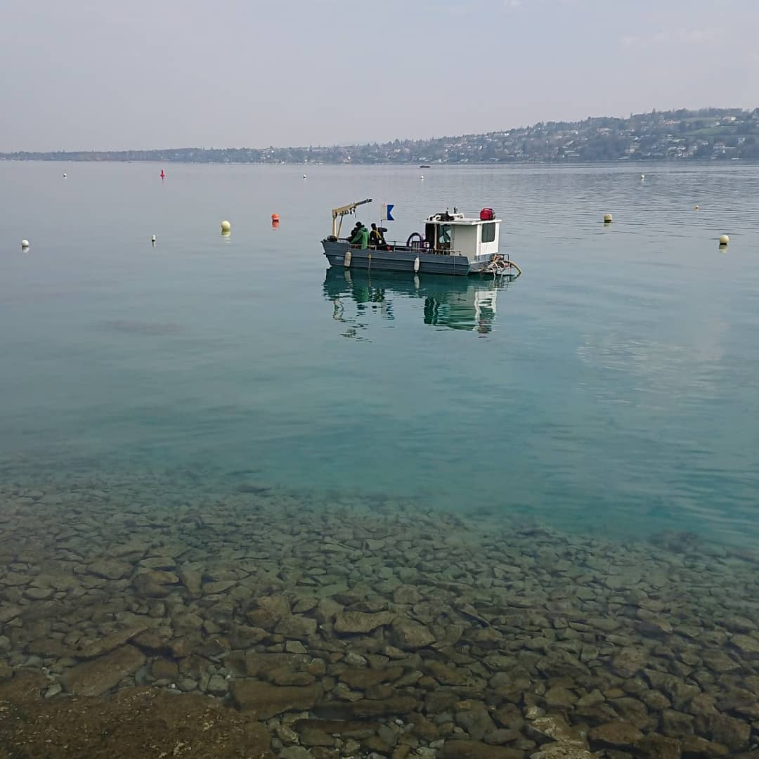 Not the most exciting dive location.