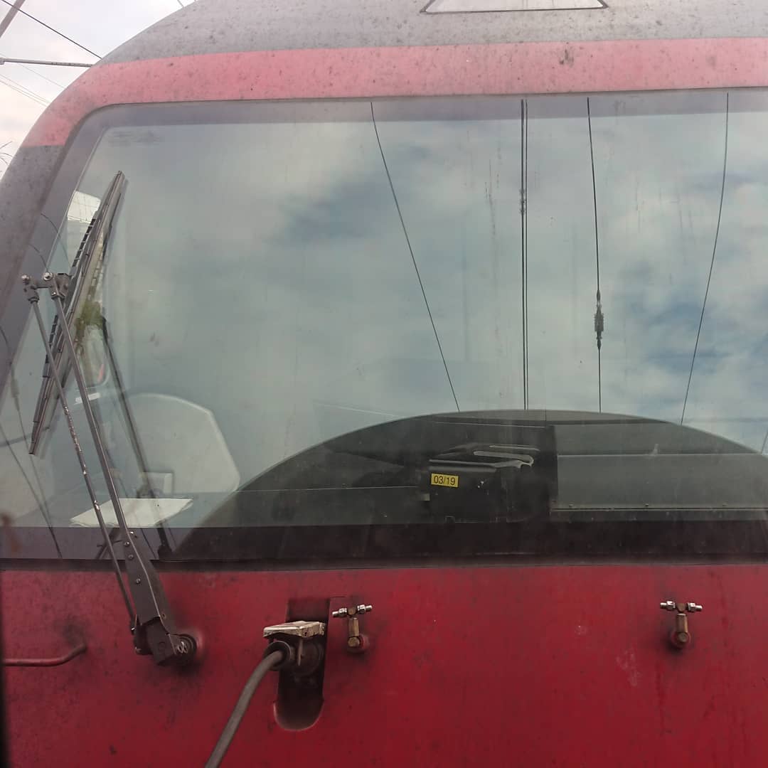 If you're this close you're about to be hit by the locomotive.