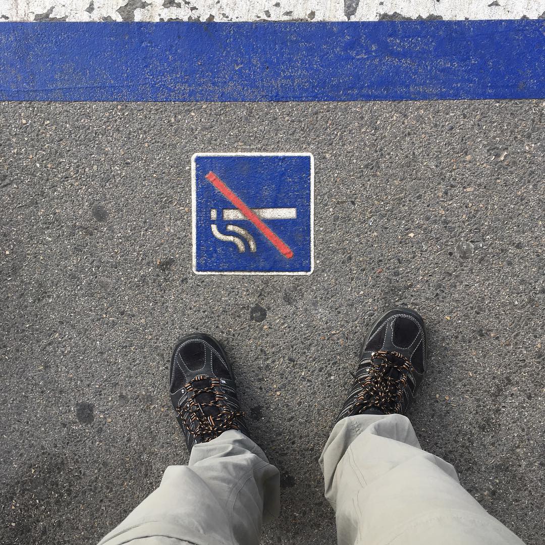 The thin blue line.