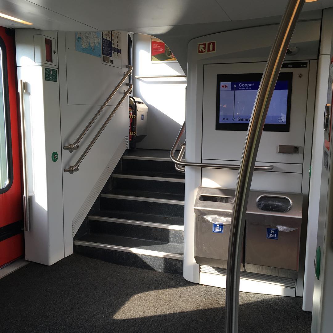 Not sardined. I.e. I could lie on the floor without getting in the way. Iâm surprised. :-)