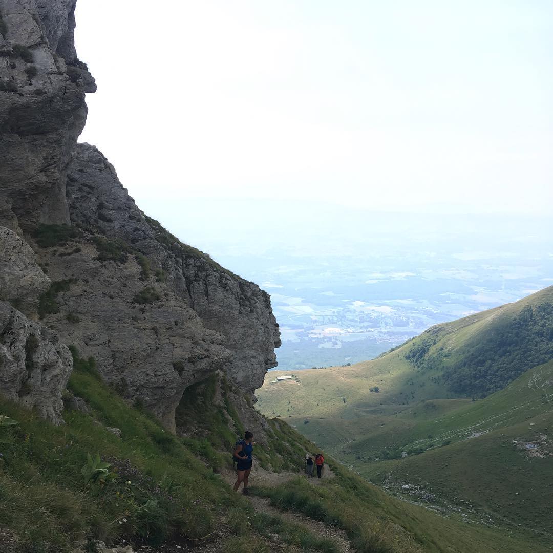 Hike this morning.
