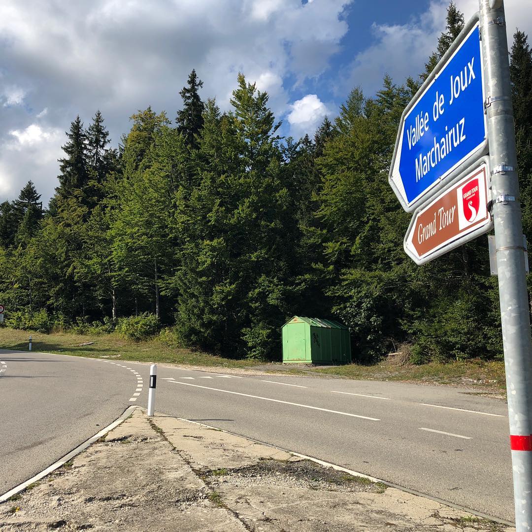 Currently on my bike heading here.