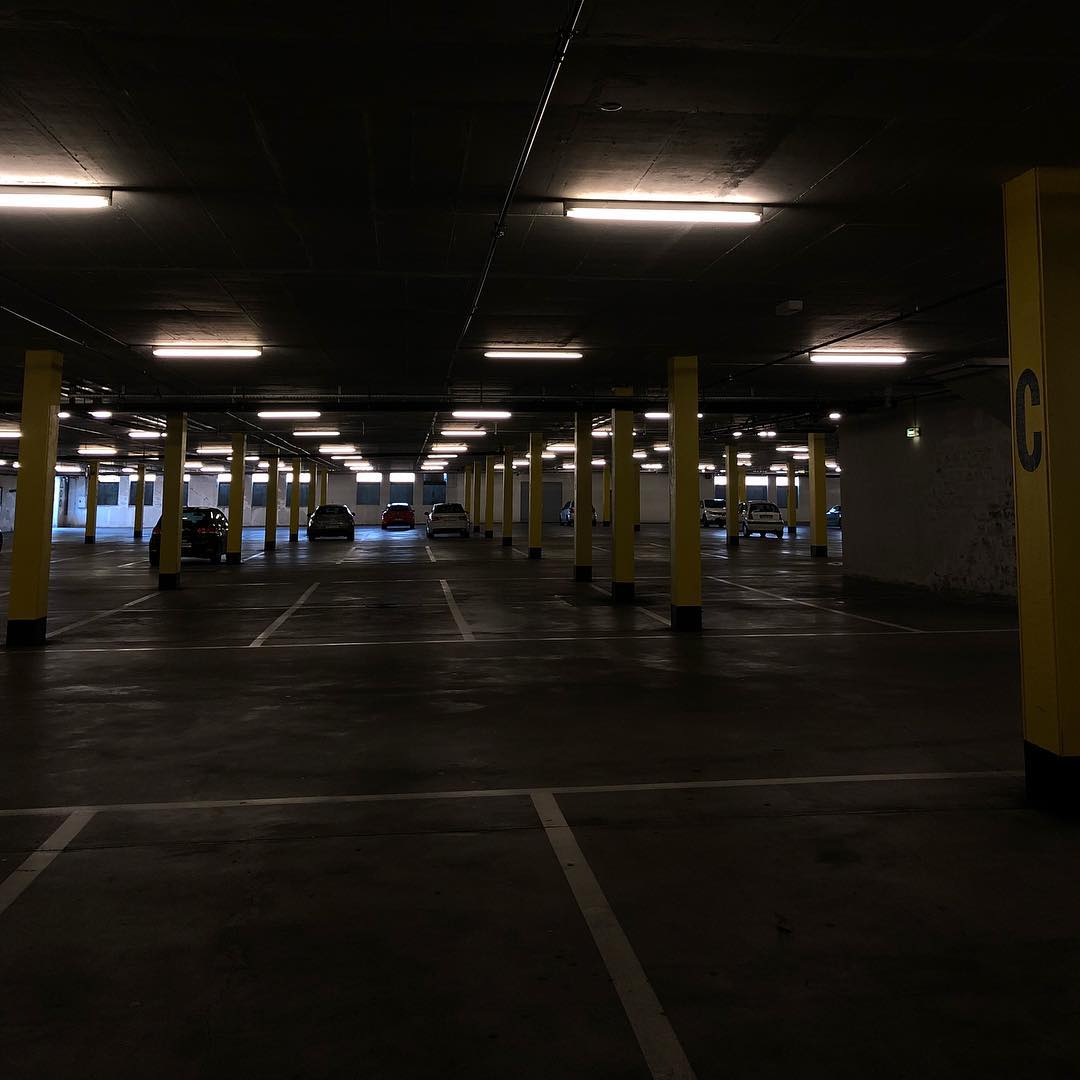 Garage with a slope;-)