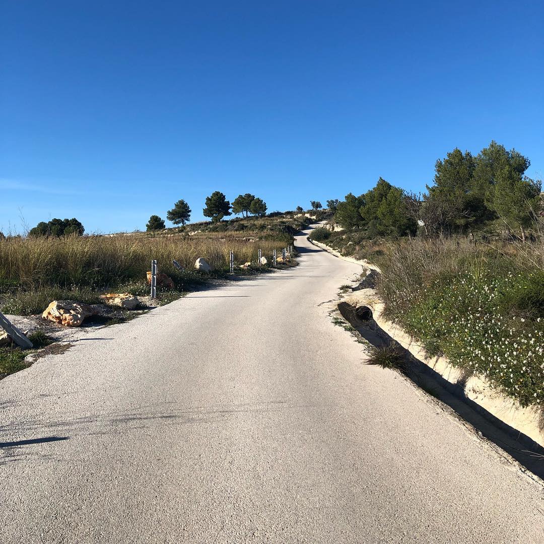 One of the fun gradients in Spain.