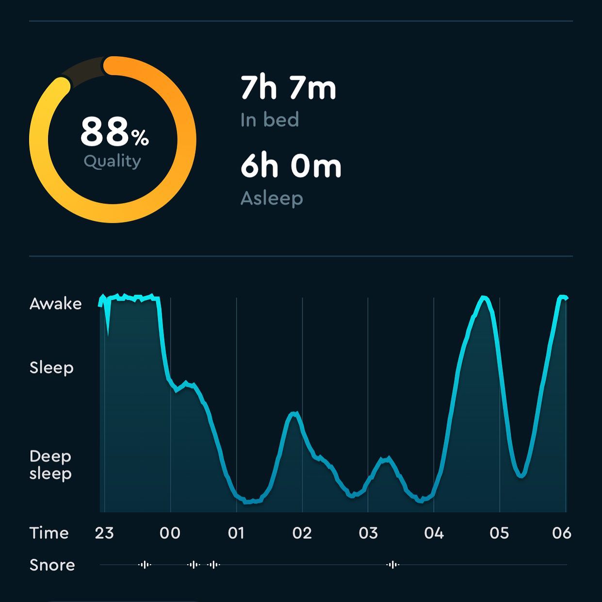 The effect of noise pollution on sleep.