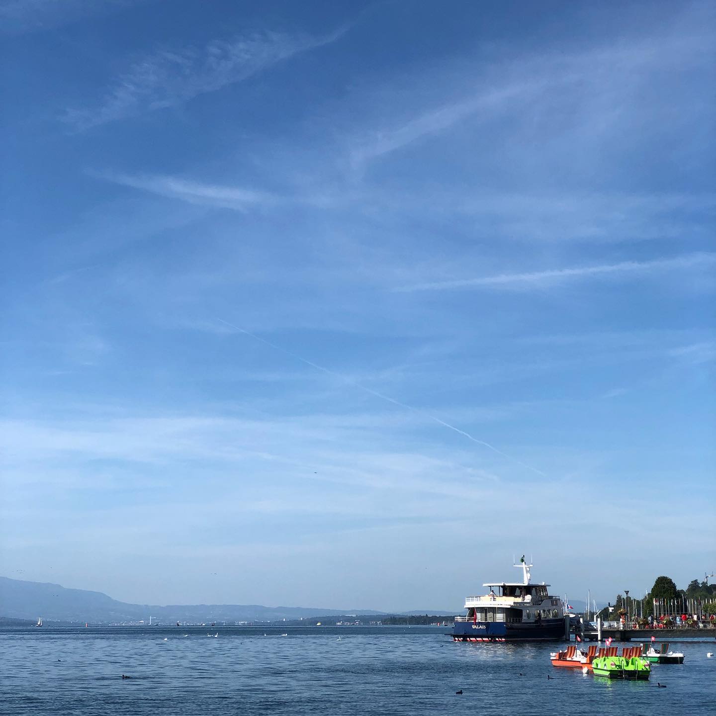 Looking towards Geneva.