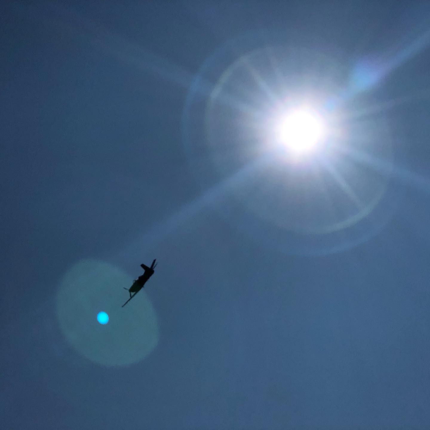 âCame out of the sun like a bat out of hellâ