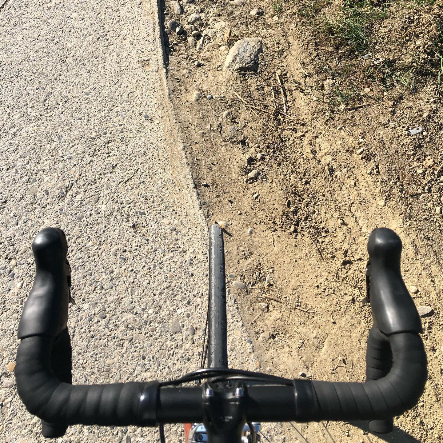 First bike ride in over two months