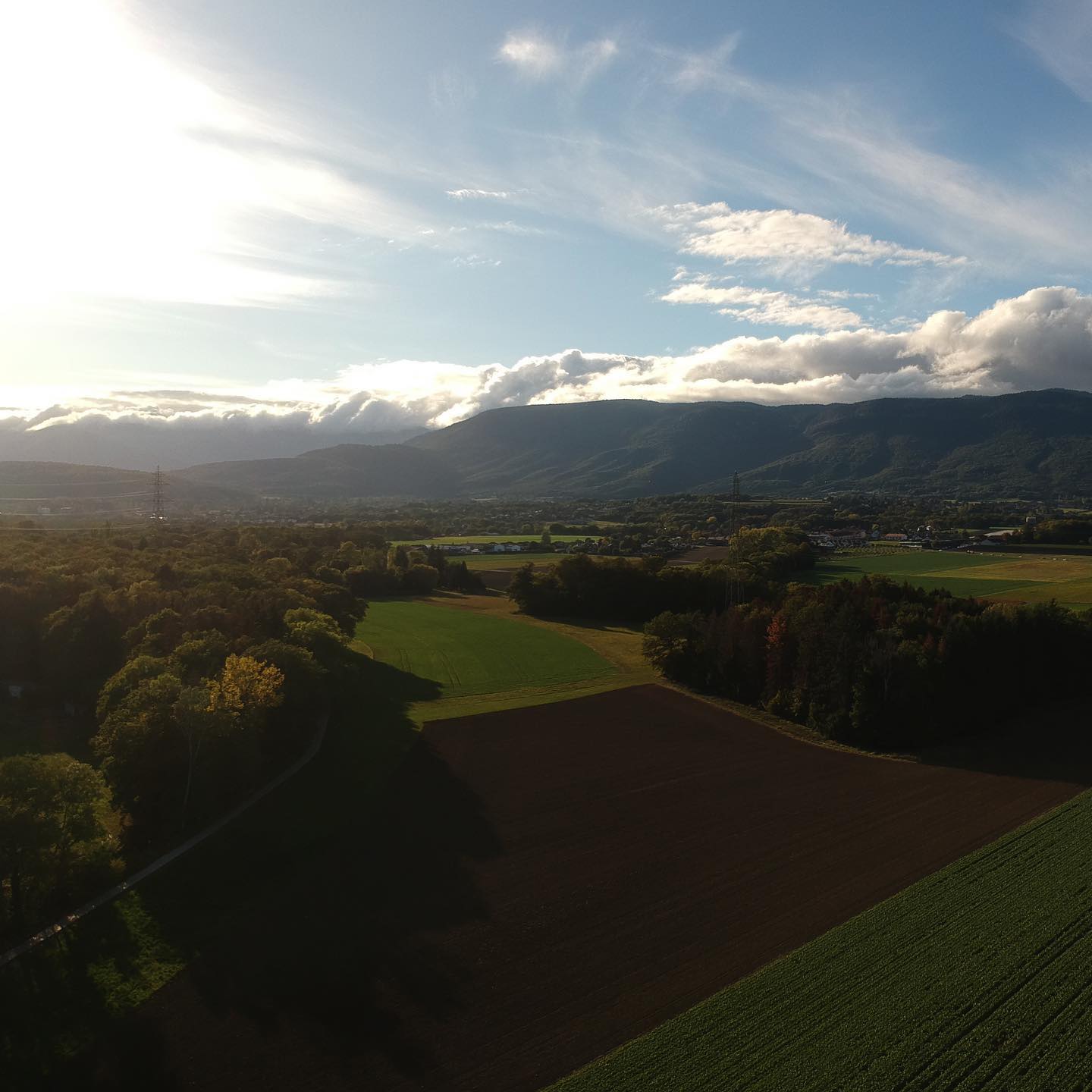 La terre vue du ciel.